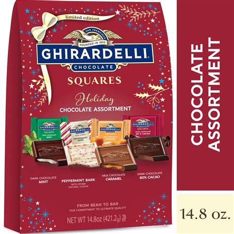 Ghirardelli chocolate company - ギラデリ・チョコレート・カンパニー(Ghirardelli Chocolate Company)はイタリアのショコラティエDomenico Ghirardelli氏によって設立された米国で3番目に古いチョコレート会社であり、アメリカの代表的な老舗チョコレートブランド。 